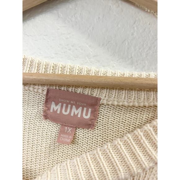 Show Me Your Mumu Stay Awhile Sweater in Cowboy Boot Knit 1X - Picture 4 of 6